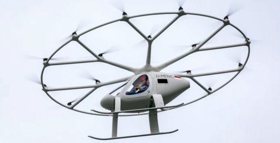 طائرة التاكسي VOLOCOPTER 2Xلمزير من الاختبار