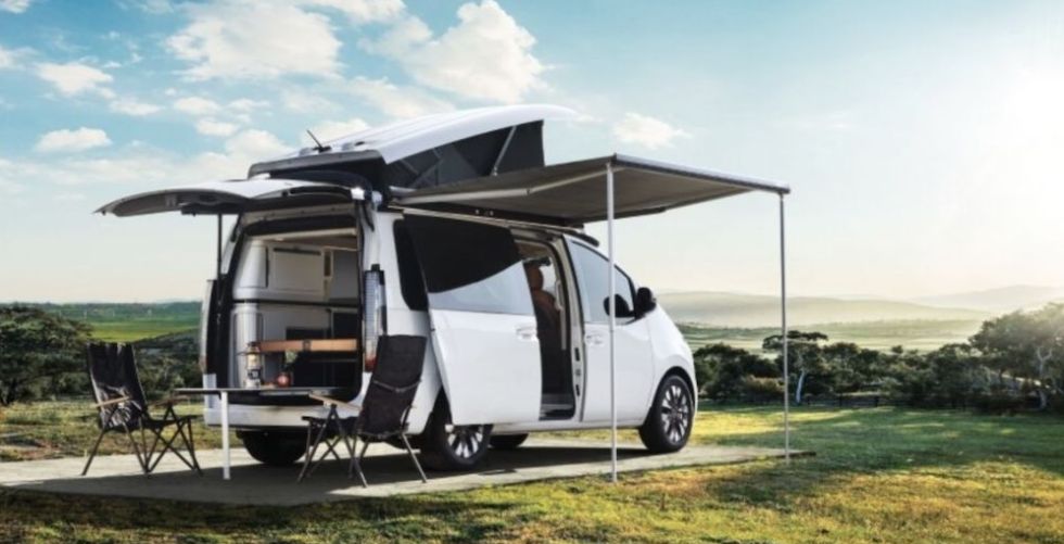 كرفان كهربائي قابل للتوسّع 