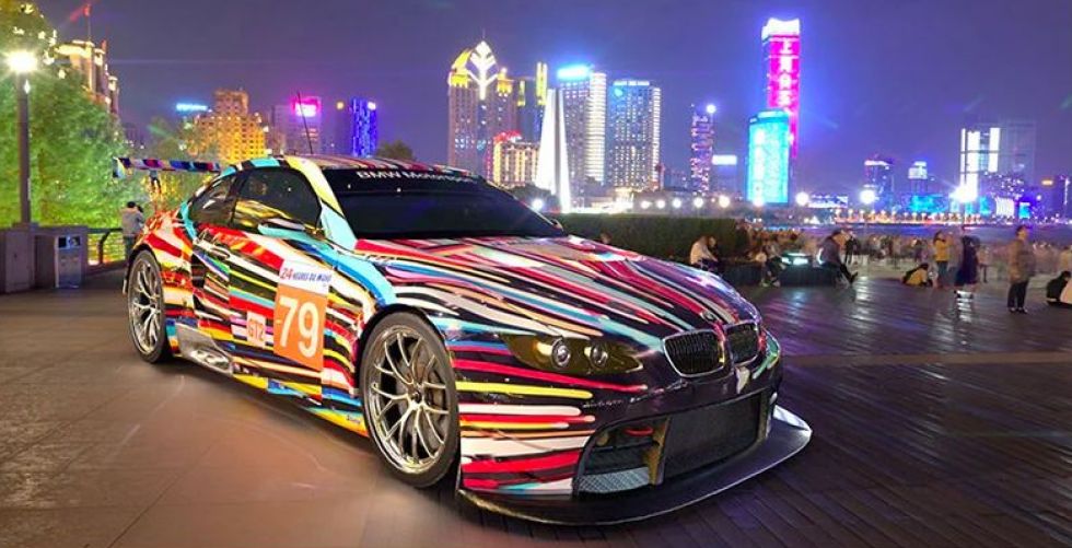 سيارة  BMW الفنية من الرقمي الى الواقع