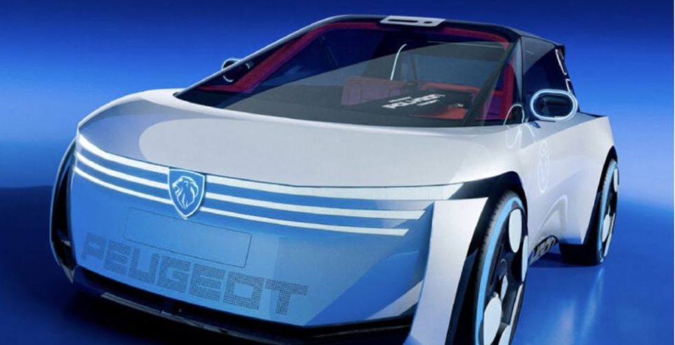 بيجو المضيئة بشاشات مايكرو