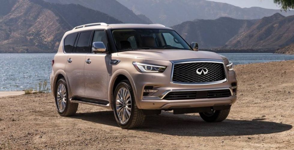 إنفينيتي QX80  تصل إلى آرابيان أوتوموبايلز