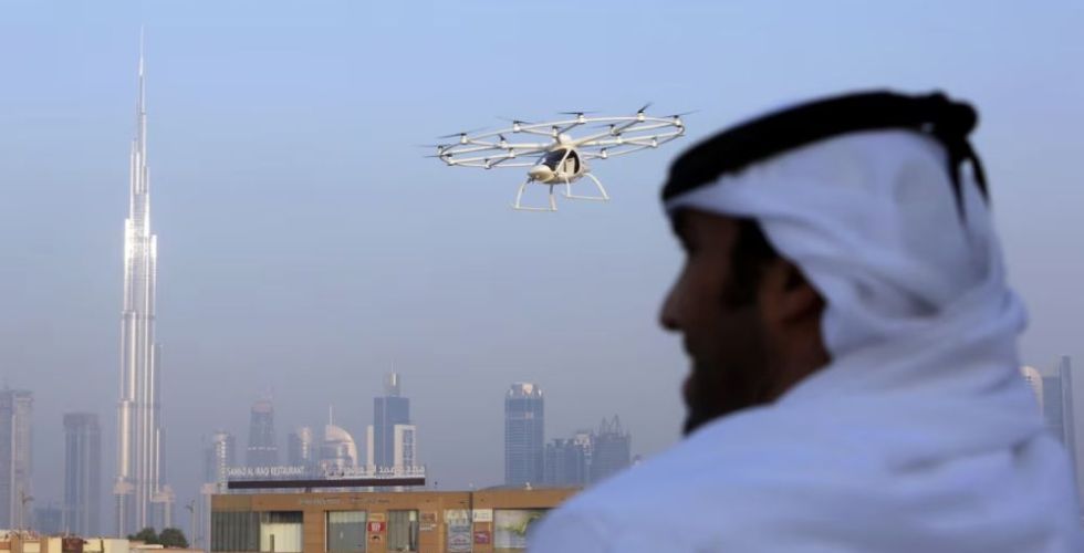 التاكسي الطائر في دبي
