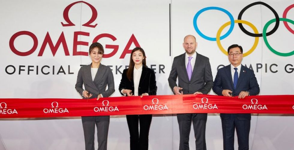 OMEGA تفتتح معرضها الأولمبي في سيول