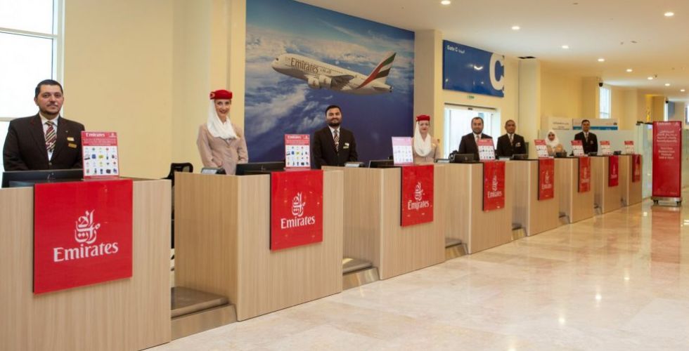 طيران الإمارات تفتتح أول محطة لإنهاء إجراءات سفر ركاب الرحلات البحرية 