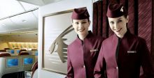 طيران قطر يُغيّر قائمة الطعام 