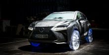 عجلات Lexus من الجليد؟!