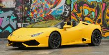 أوّل قيادة لل Lamborghini Huracan Spyder