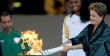 الشعلة الاولمبية الصيفية في البرازيل