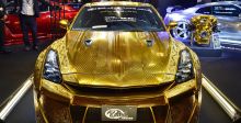 سيّارة ذهبيّة ب مليون $ إلى دبي