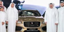 ال F-PACE  الجديدة إلى الفردان