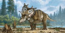 قرونُ الديناصورات الاميركية بحجم شاحنة 