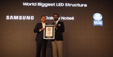 سامسونج تصمّم أكبر هيكل LED في العالم