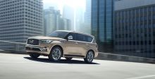 QX80  الجديدة من إنفينيتي في دبي