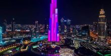 المنافسة الضوئية في برج خليفة