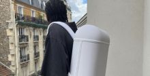 حقيبة الظهر القابلة للارتداء بشكل AirPods 