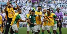 المنتخب السعودي في انتصاره التاريخي